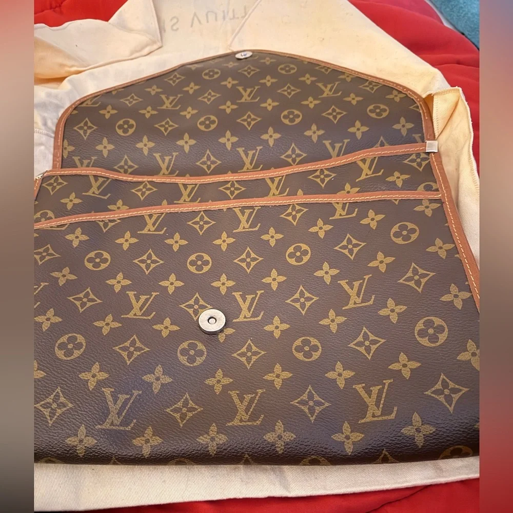 Louis Vuitton Brown Monogram Briefcase